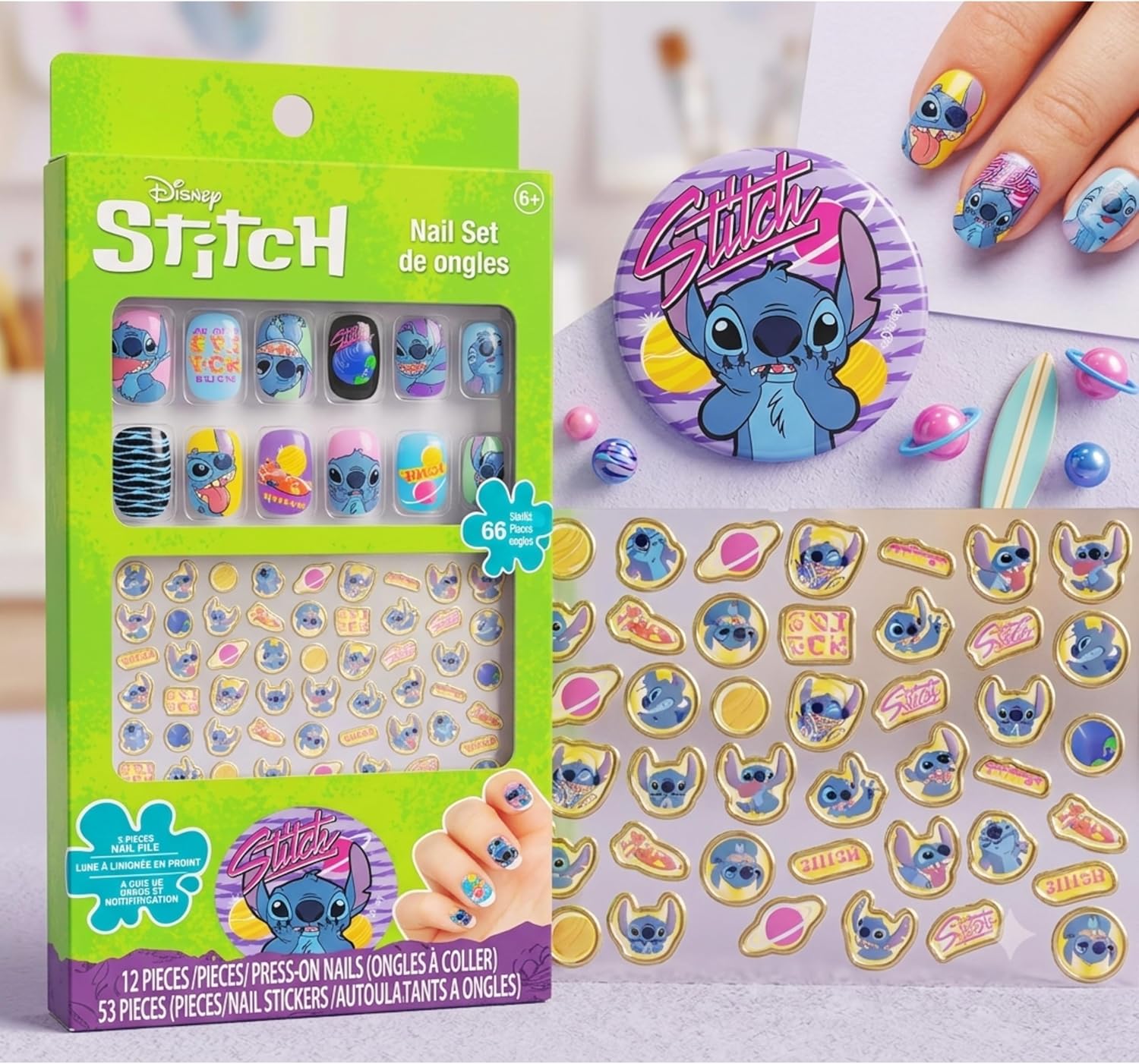 Disney Stitch Kids Beauty Gift Set