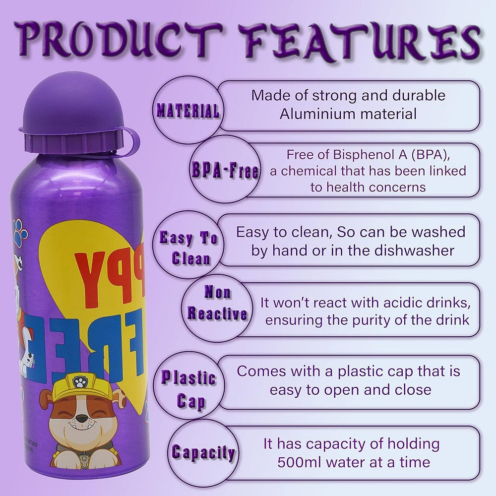 Paw Patrol Water Bottle 500ml