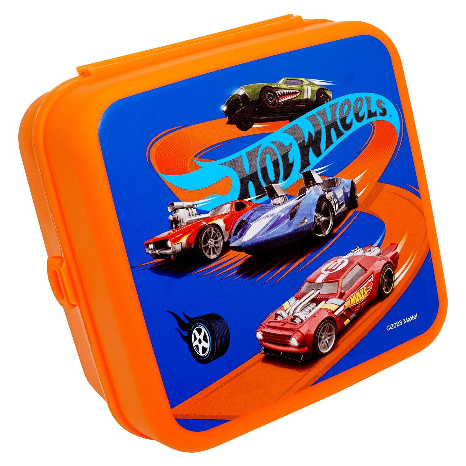 Kids BPA Free Plastic Lunch Box with Cutlery - Assorted