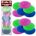 12x Polypropylene Kitchen Scourers - 9cm