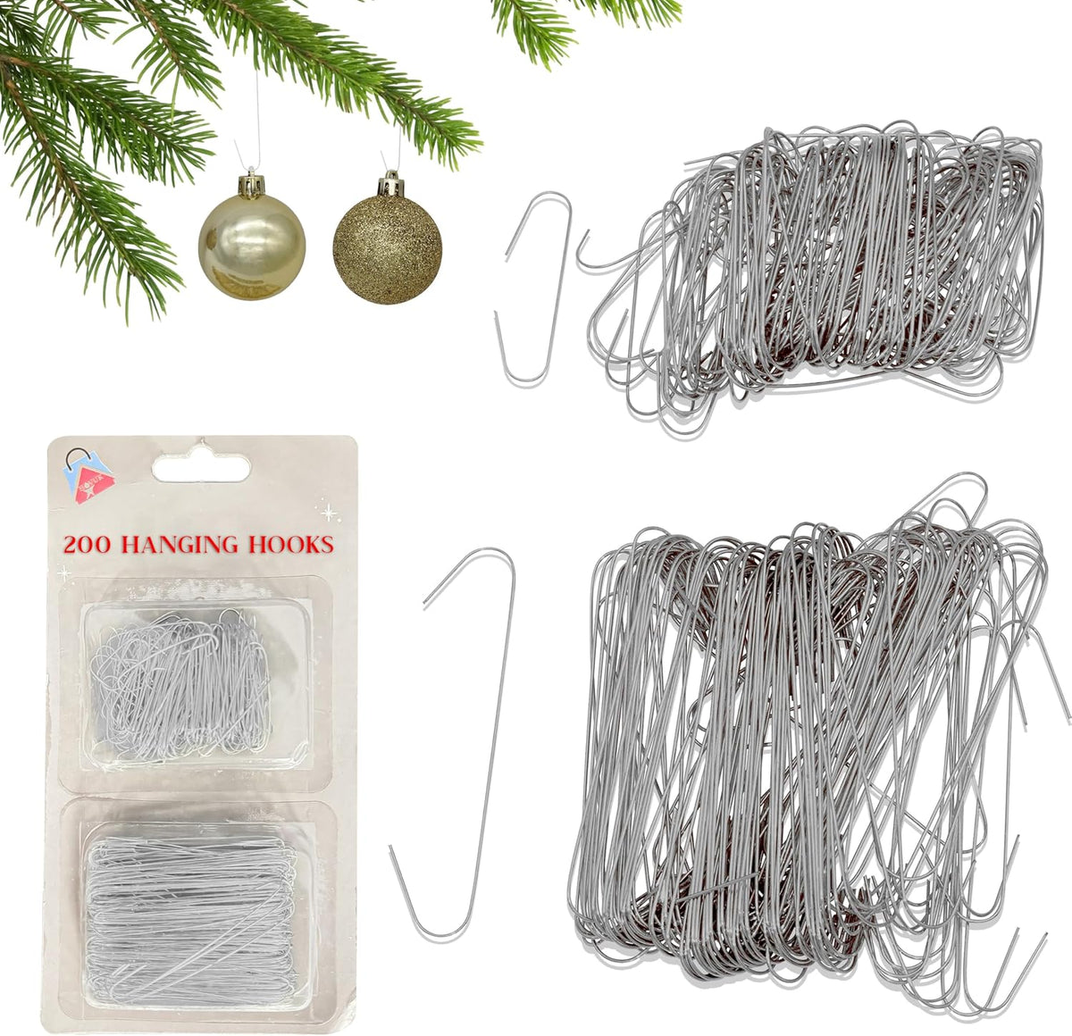 200x Hooks for Christmas - Multiple Designs