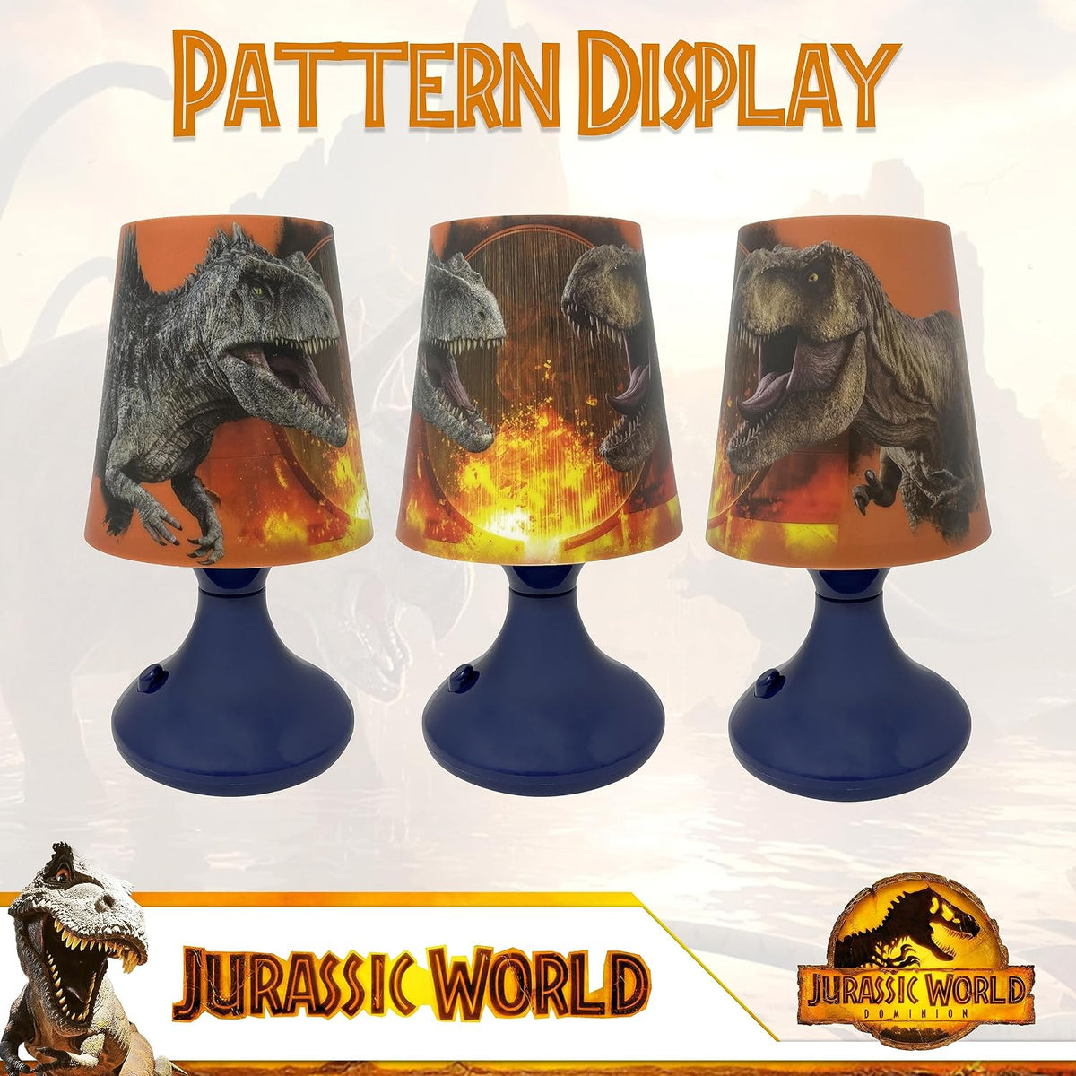 Jurassic World Table Lamp 18cm