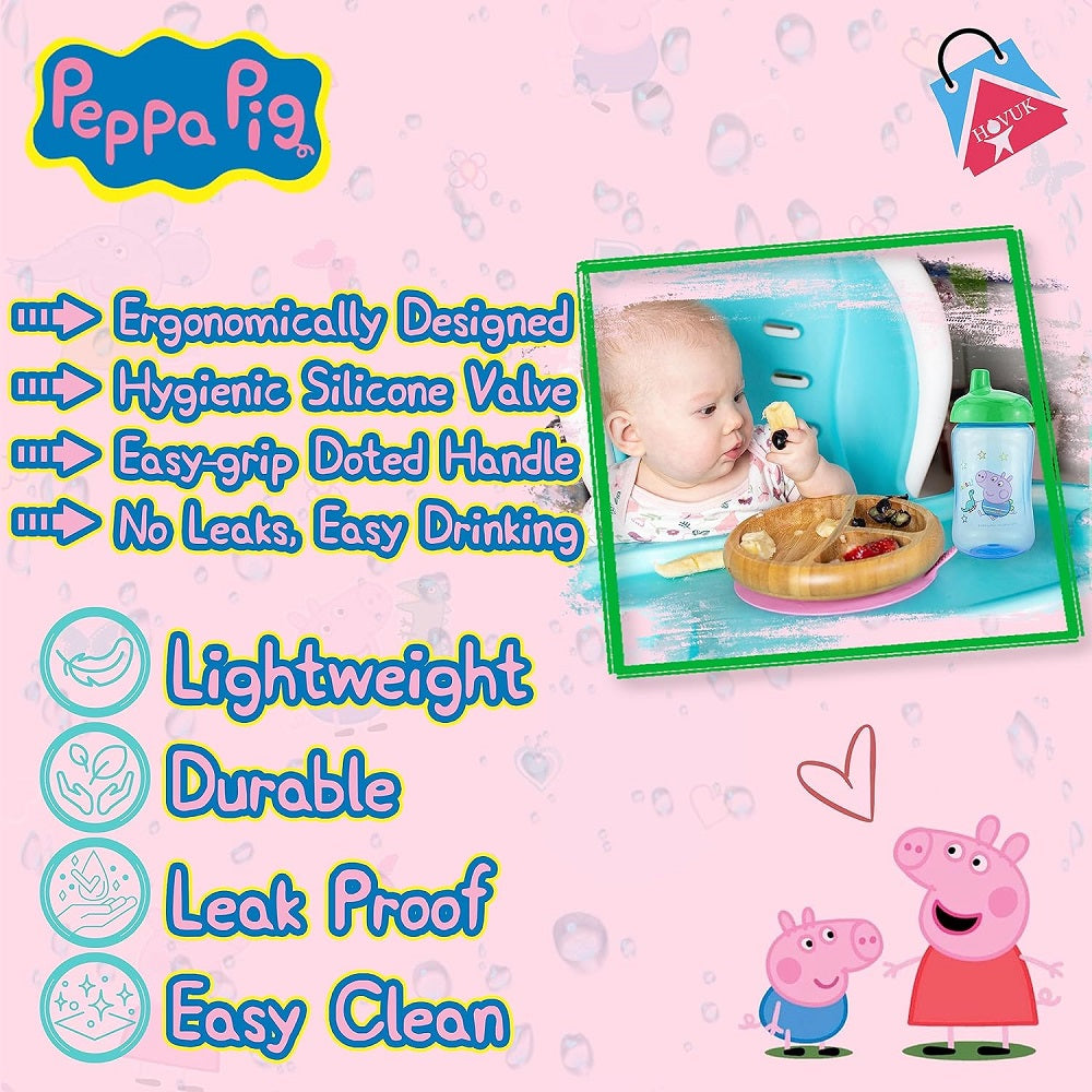 George Pig Non Spill Toddler Spout Beaker (Blue)