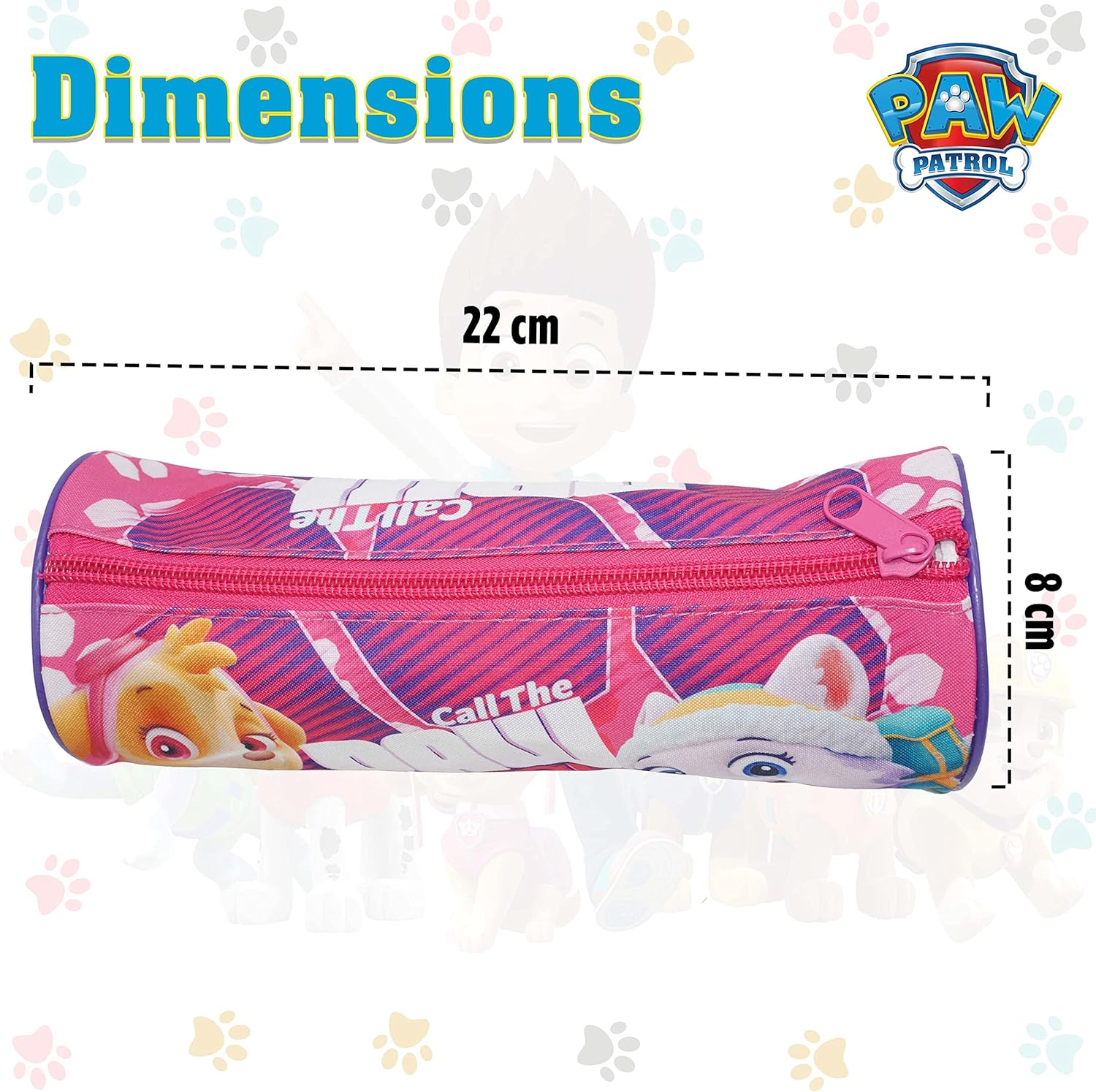 Premium Barrel Pencil Case 22cm