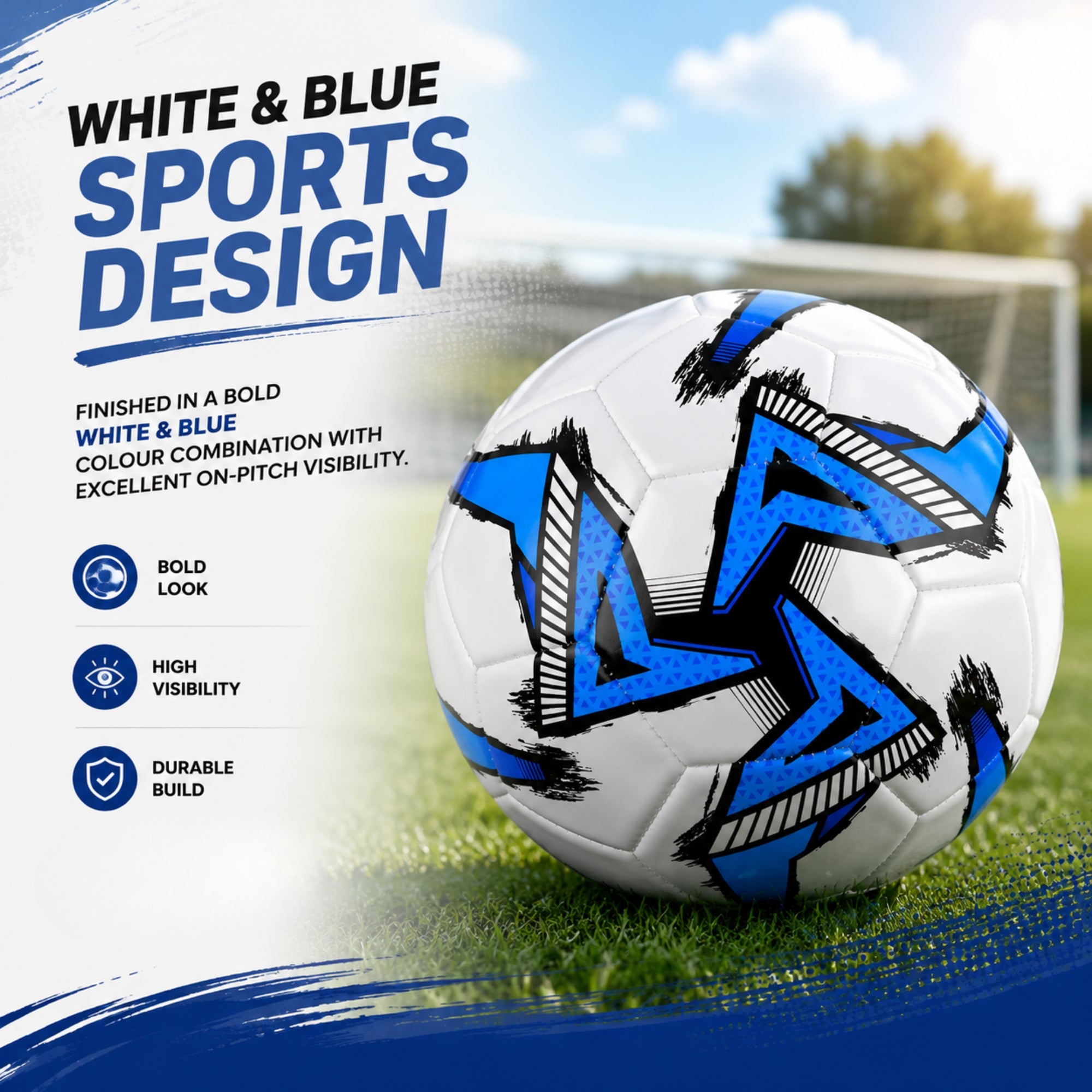 32-Panel Inflatable Football Size 5