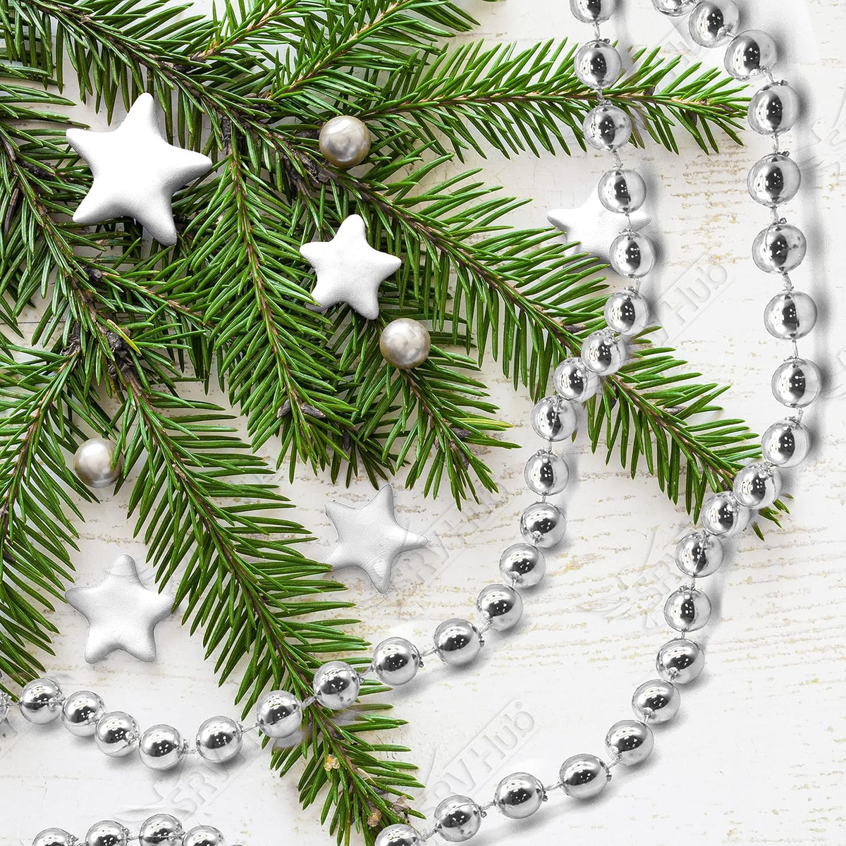 10m Bead Garland Christmas Tree Decoration