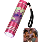Disney Stitch 9 LED Mini Pink Flashlight 8.7cm