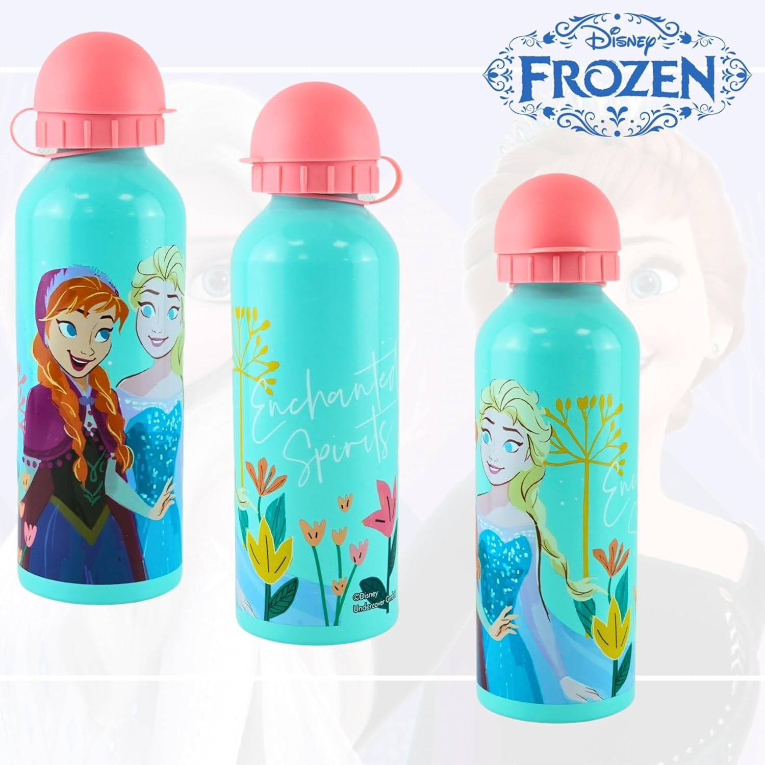 Disney Frozen Aluminium Water Bottle 500ml