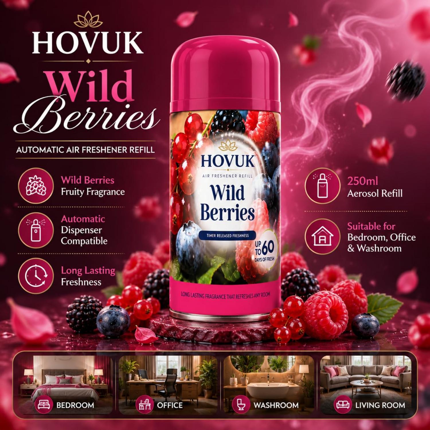 Automatic Air Freshener Refills - 250ml