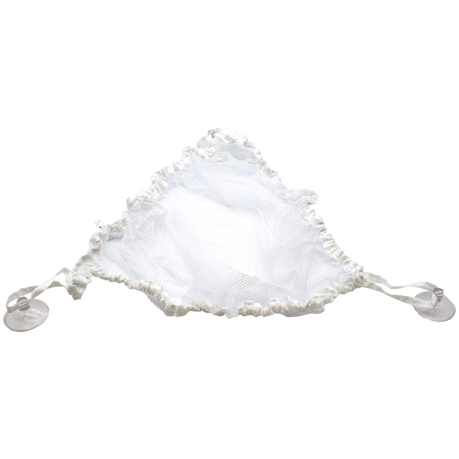 Bath Toy Storage Hammock Organiser 1.2m White