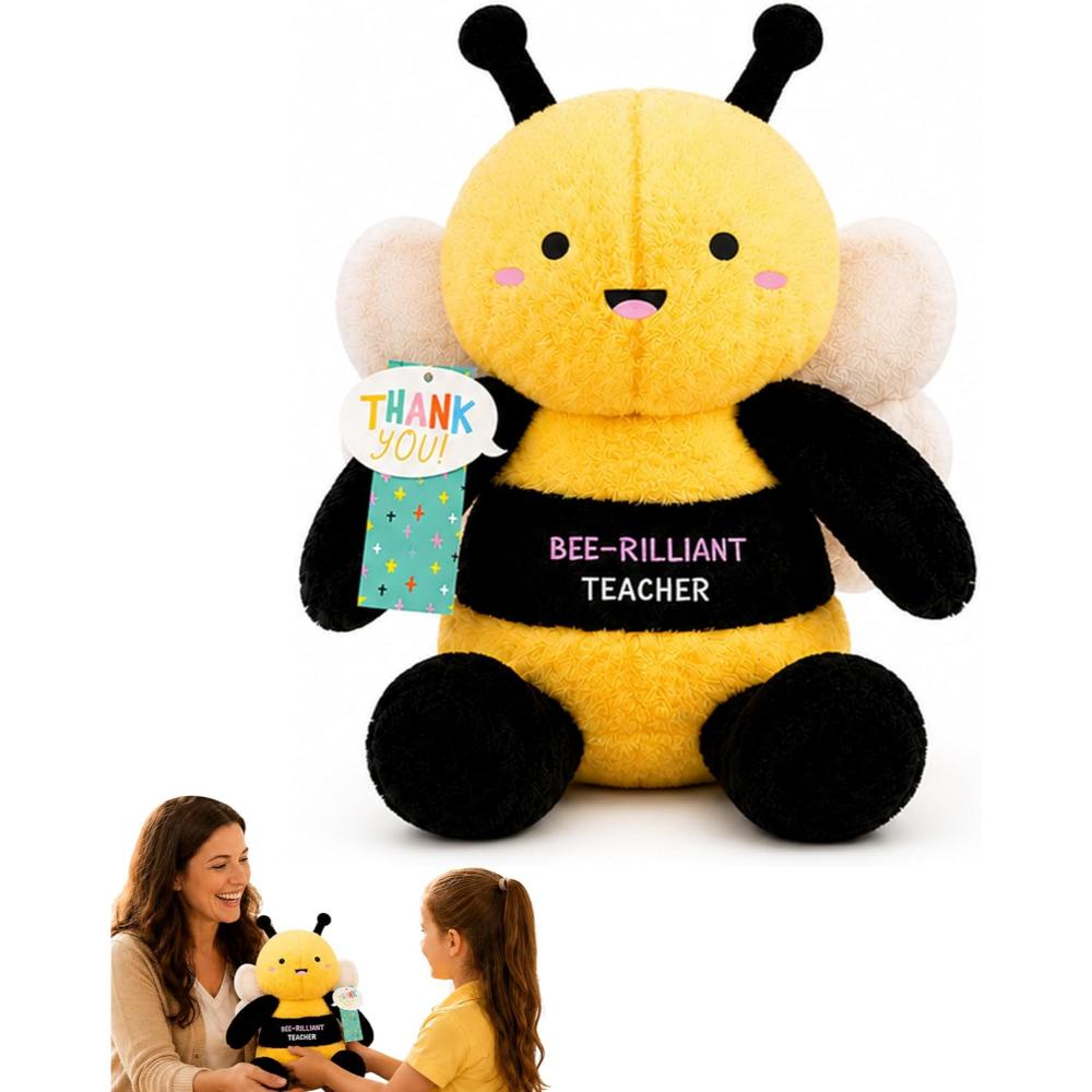 Best Teacher Plush Apple Toy