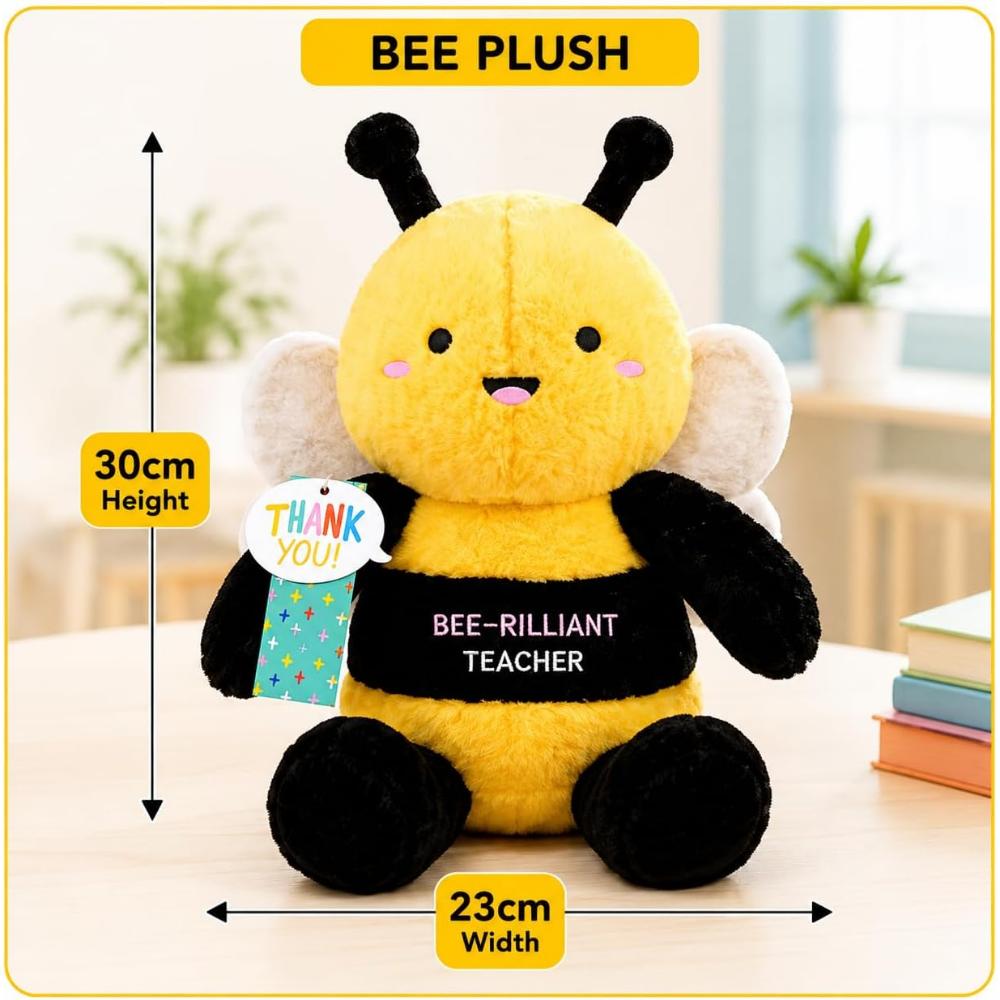 Best Teacher Plush Apple Toy