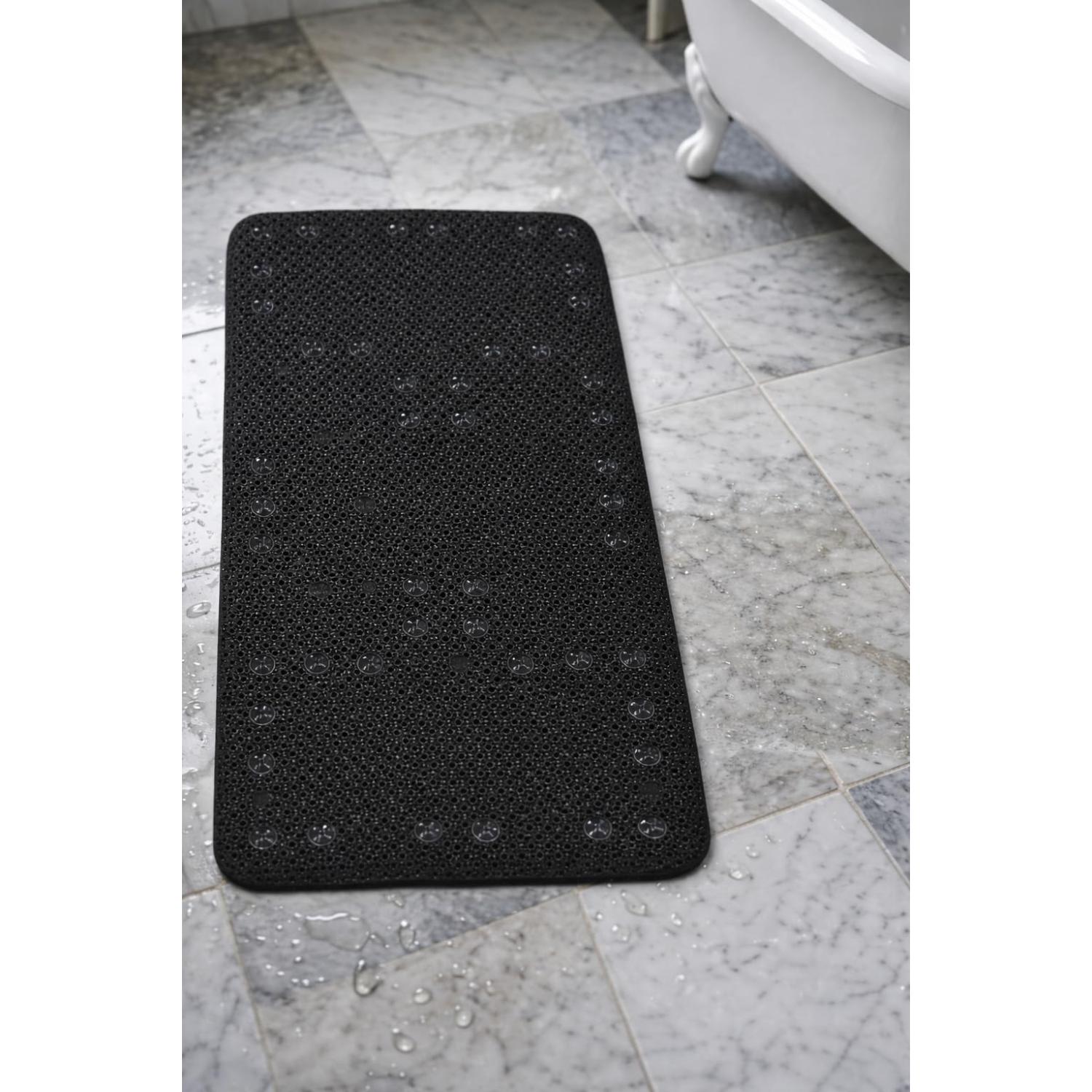 Non Slip Bath Mat with Suction Cups Drain Holes
