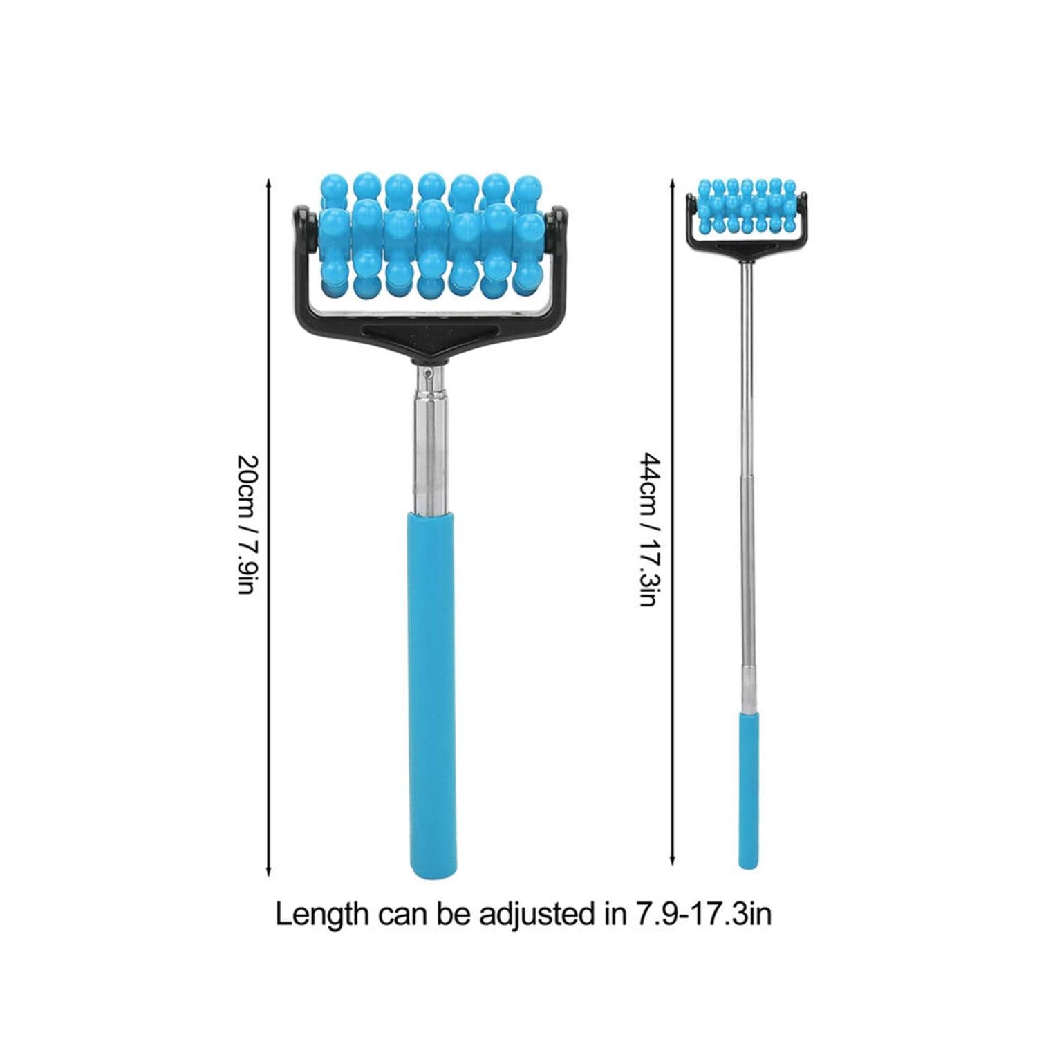 Telescopic Back Massager Stick Muscle Roller & Scratcher