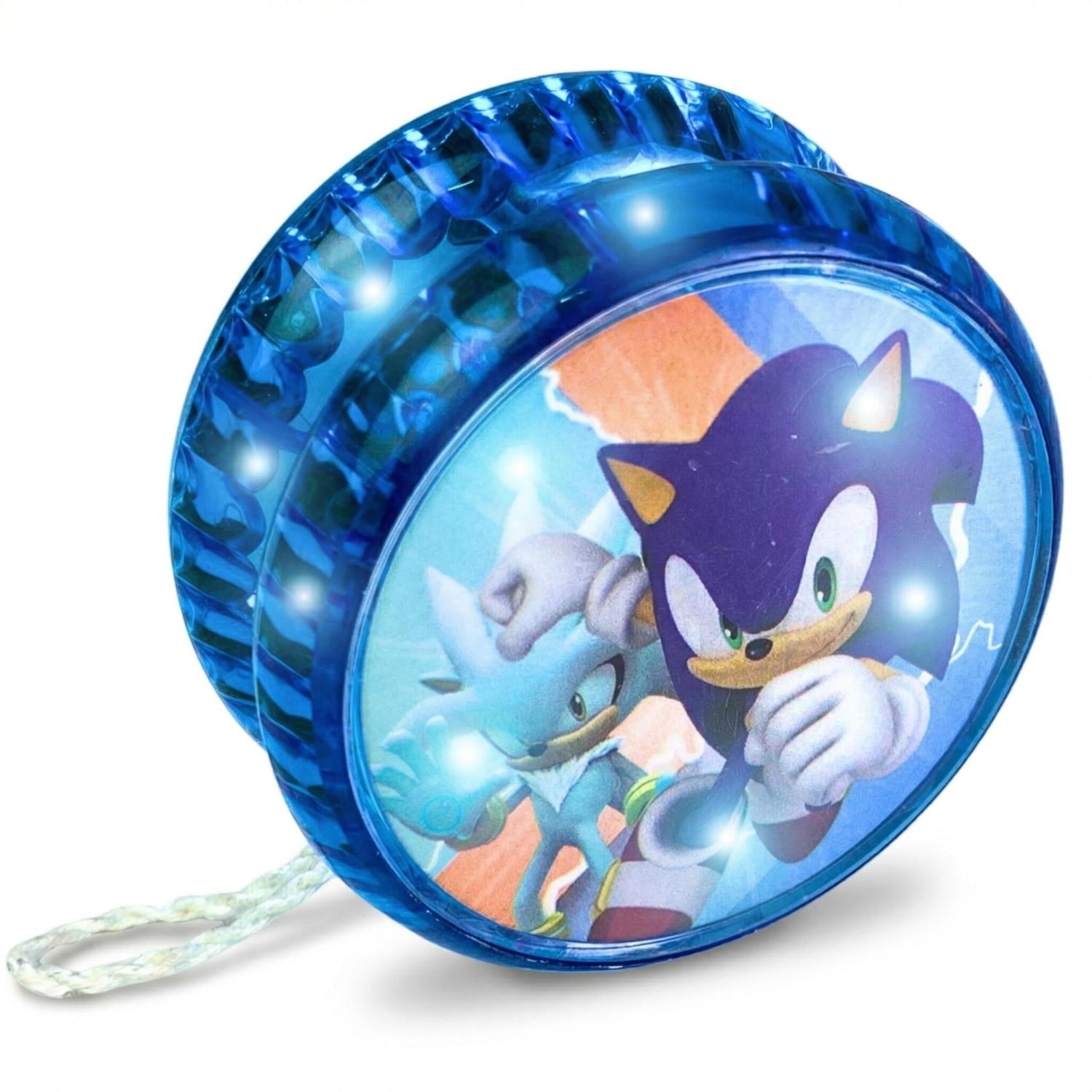 5.5cm Sonic the Hedgehog LED Light-Up YoYo Toys for Kids