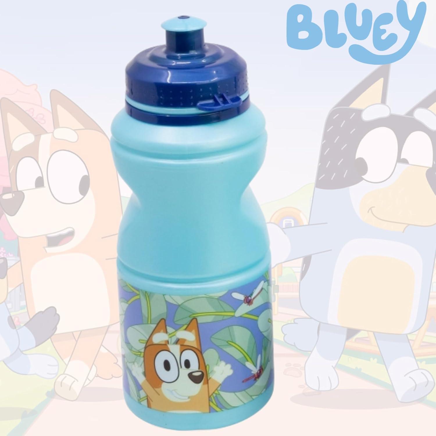 Kids Plastic Lunchbox with Aluminium Water Bottle Set - Assorted