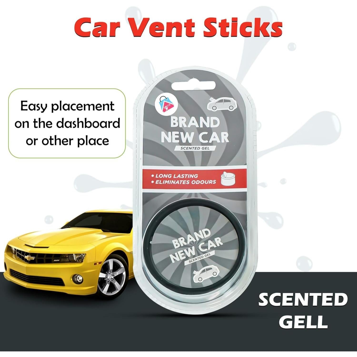 Gel Car Air Fresheners - 17g