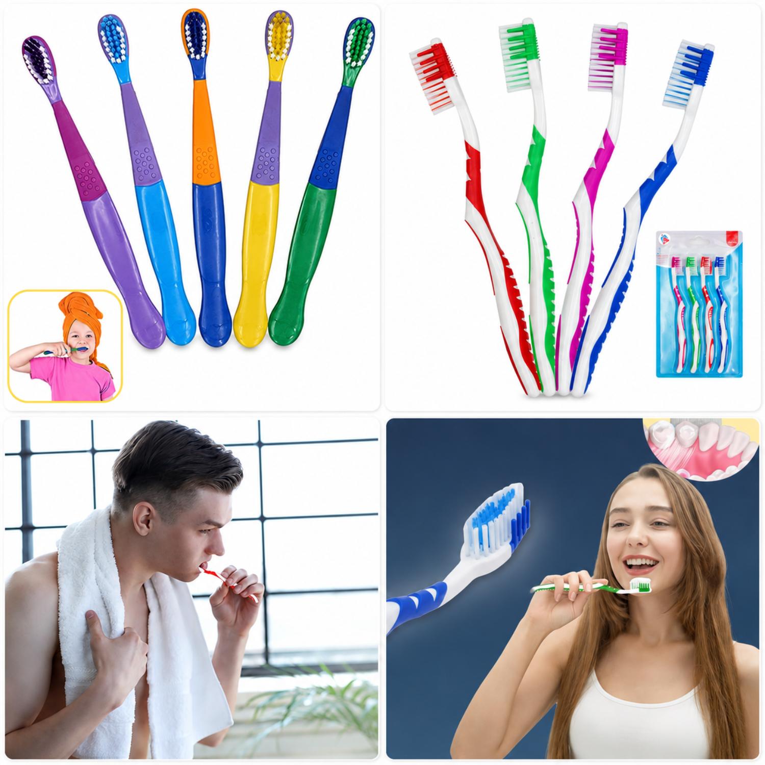 Kids Manual Toothbrushes - Assorted