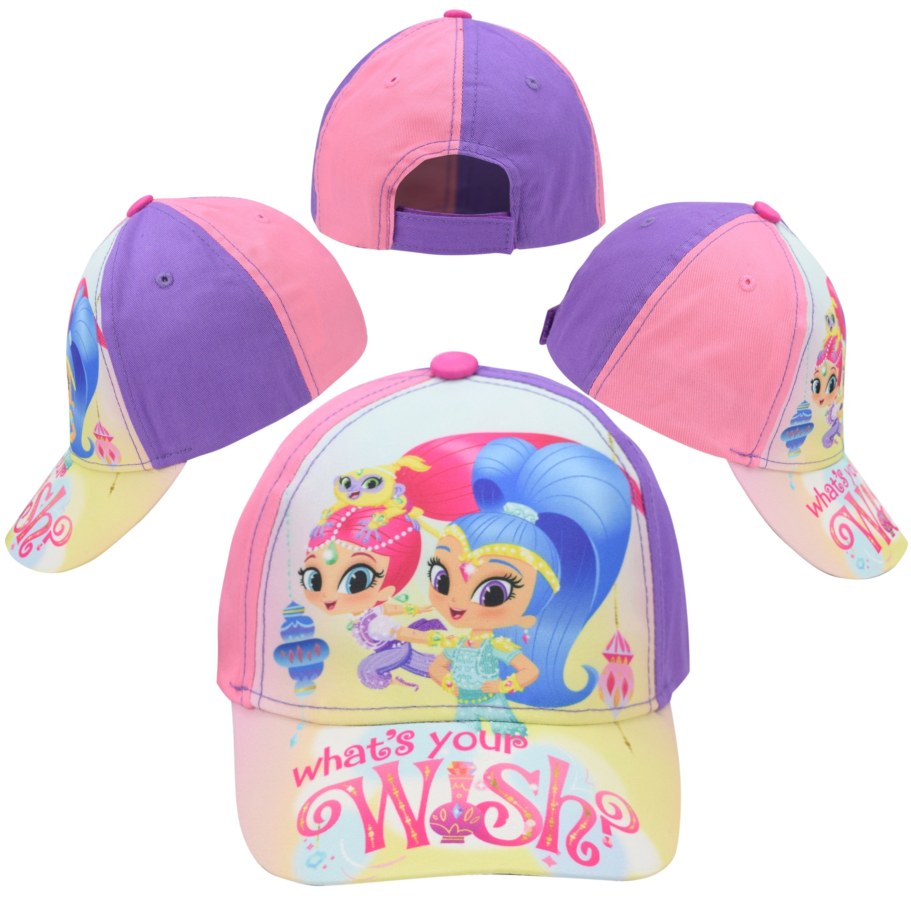 Shimmer and Shine Cotton Baseball Cap 3-7 Years - Assorted Colours