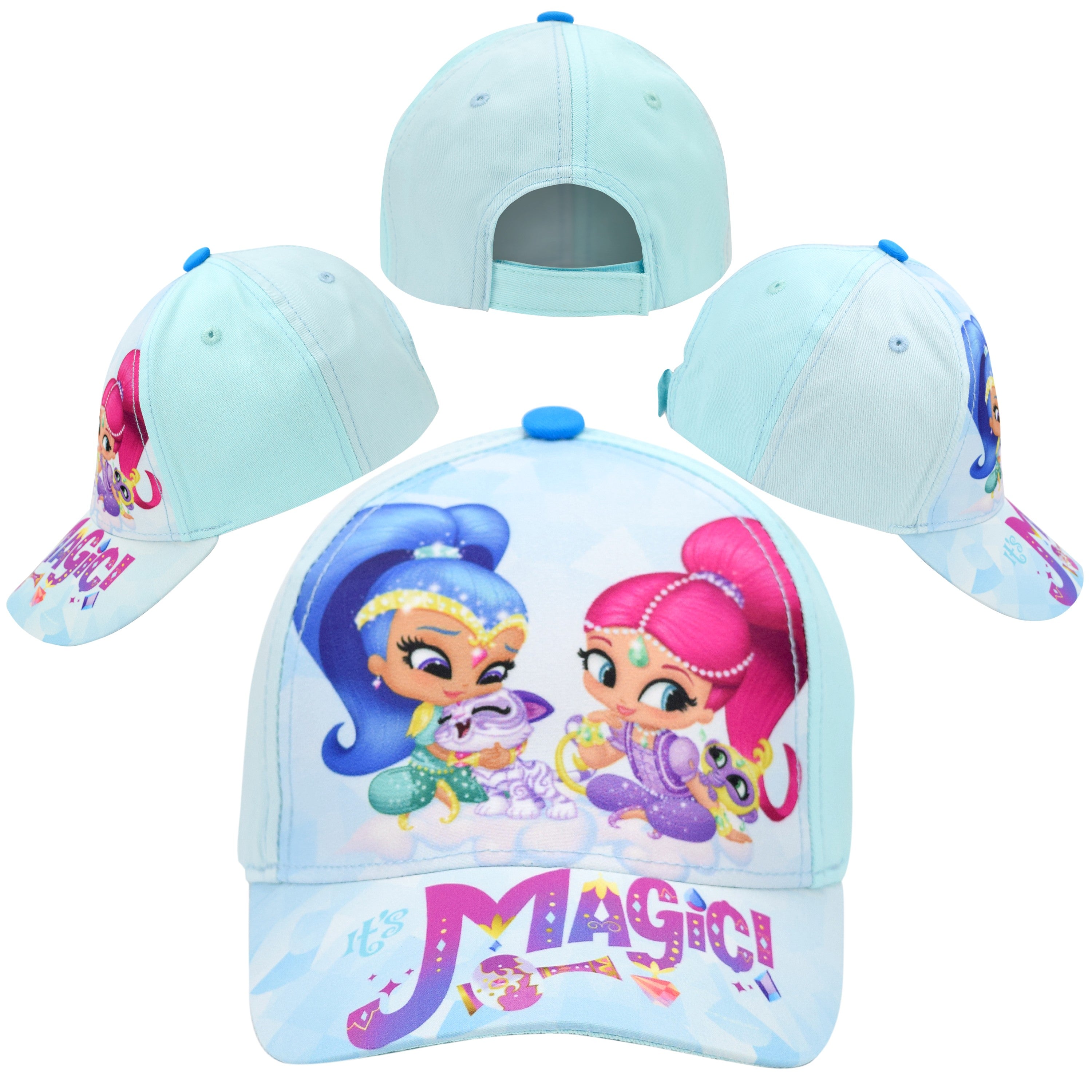 Shimmer and Shine Cotton Baseball Cap 3-7 Years - Assorted Colours