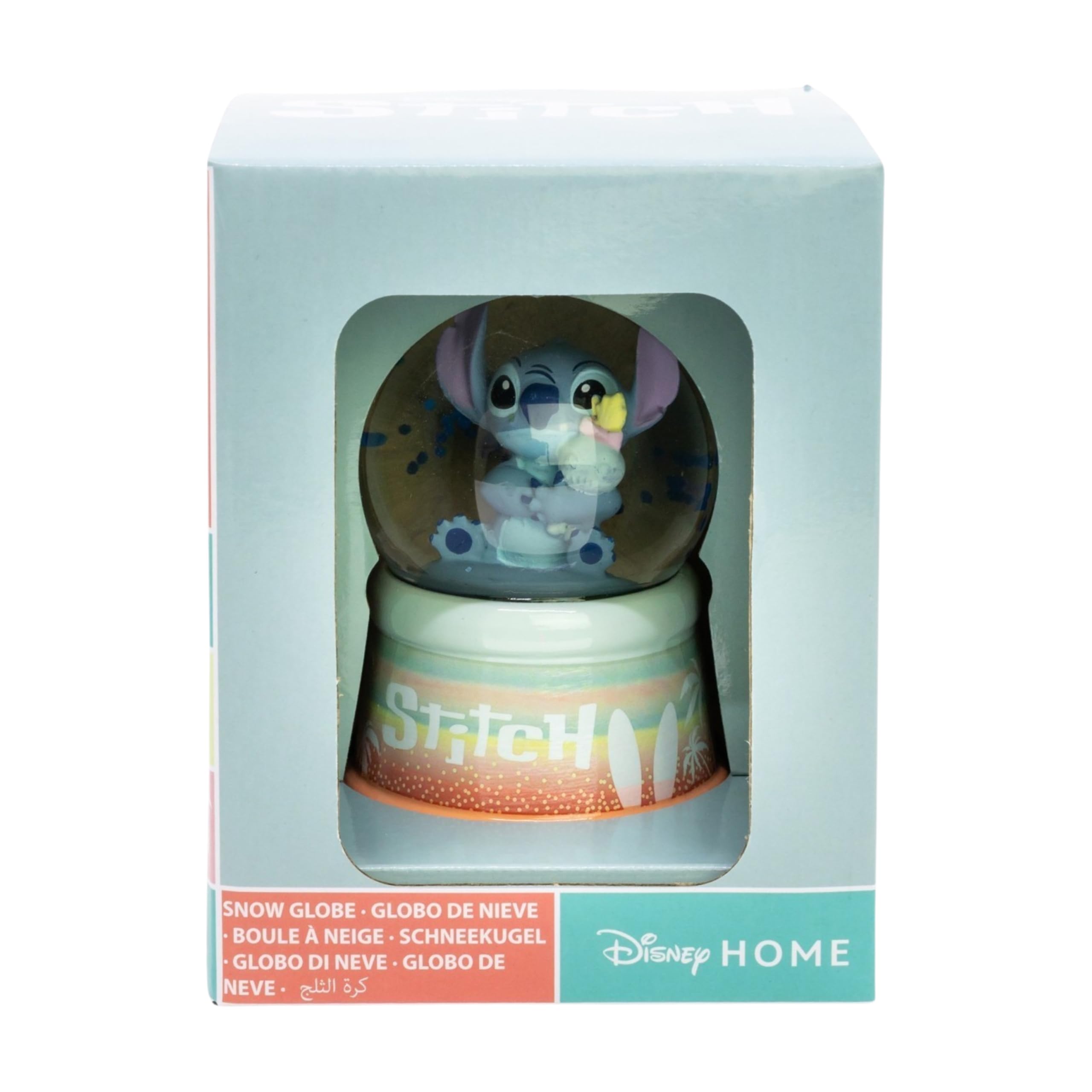 Glass Snow Globe 9.5cm Glitter Water Dome with Gift Box