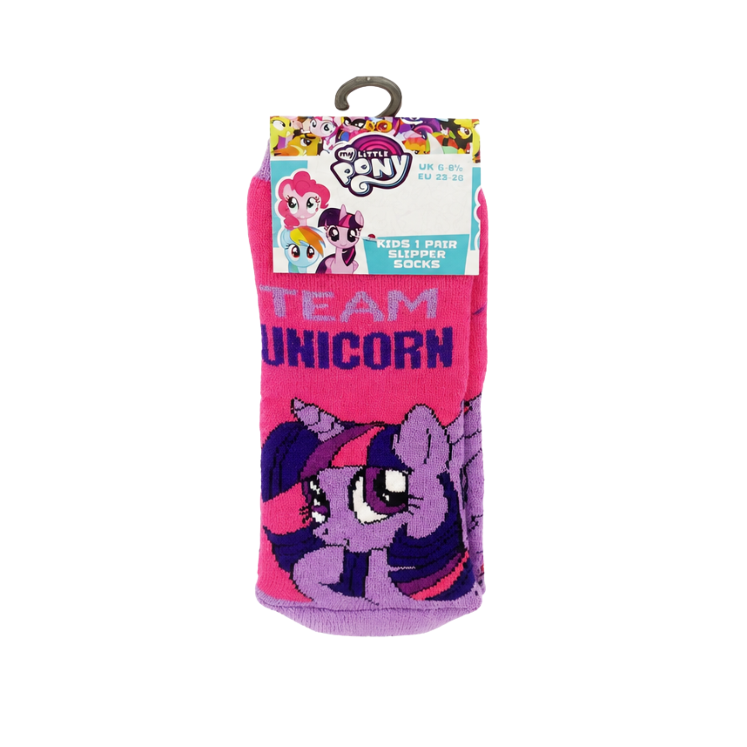 My Little Pony Pink Girls Socks UK 6-8.5