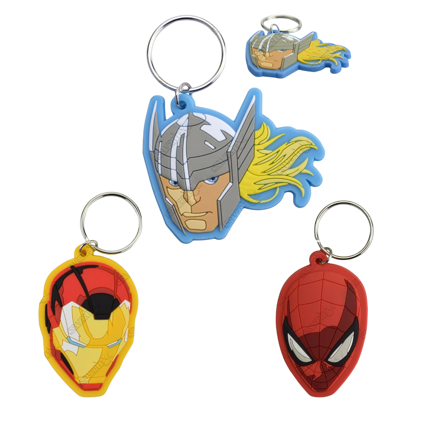 7cm Marvel Avengers 2D Keychain