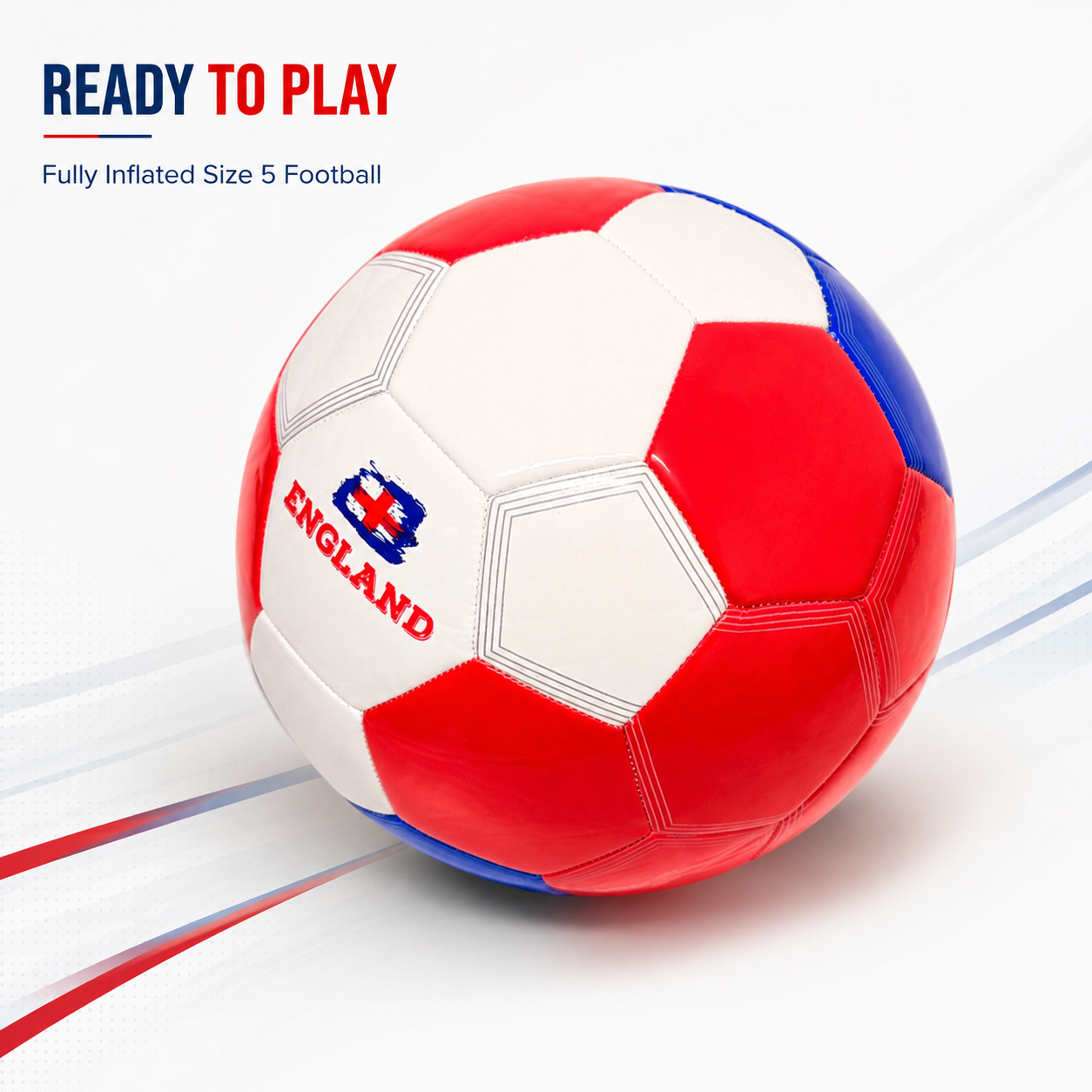 32-Panel Inflatable Football Size 5 – Training & Match Ball