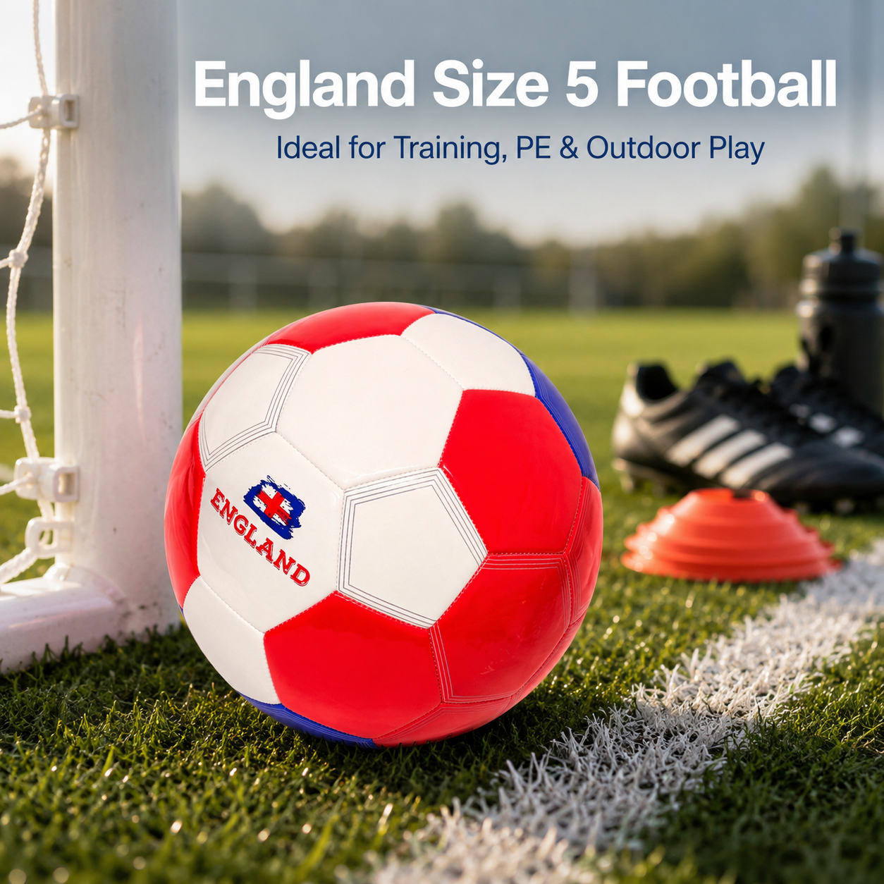 32-Panel Inflatable Football Size 5