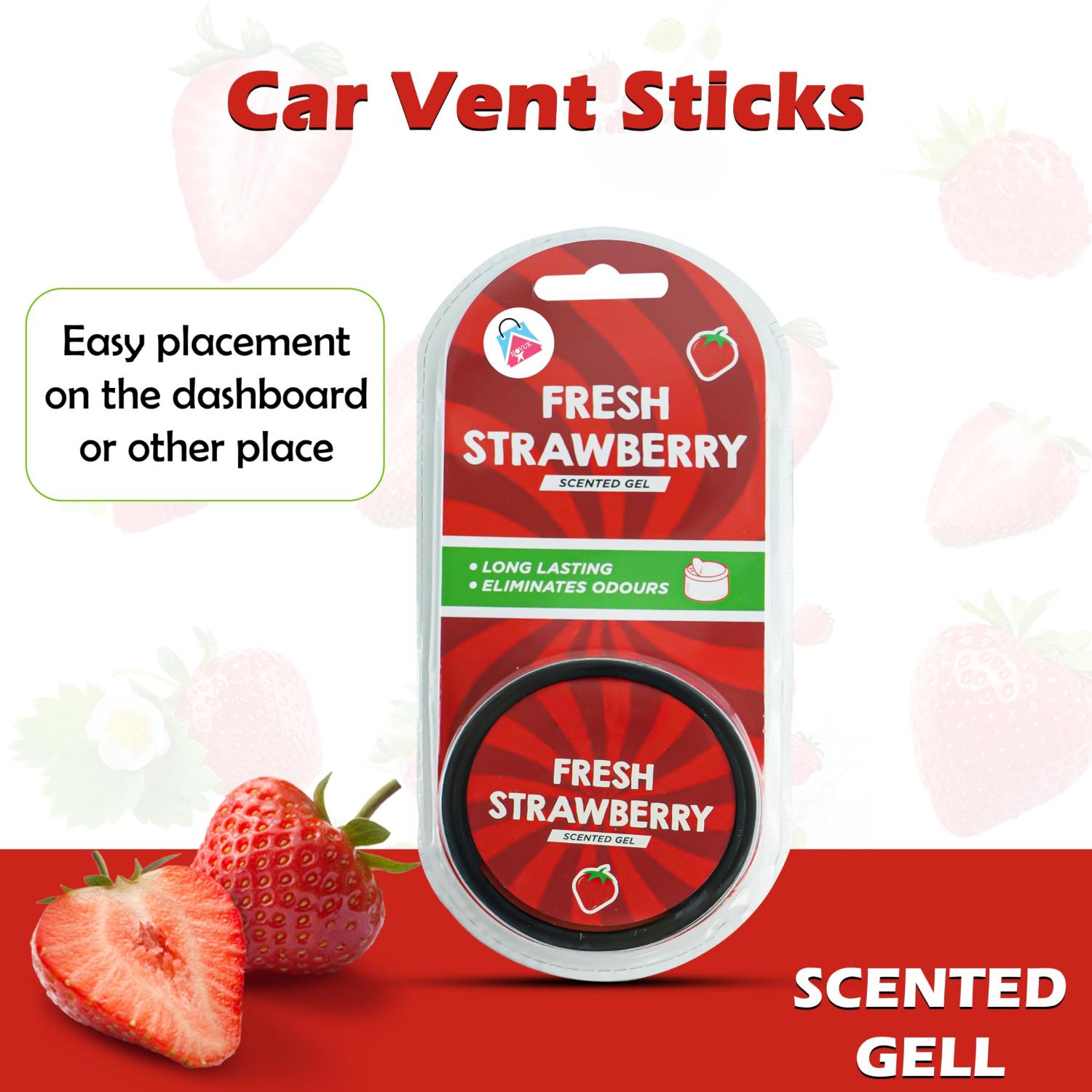 Gel Car Air Fresheners - 17g
