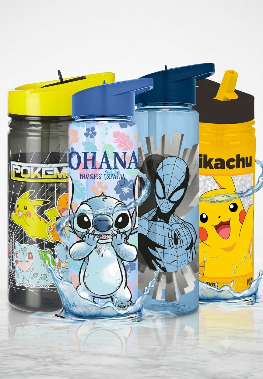 Plastic Drinking Bottle 600ML