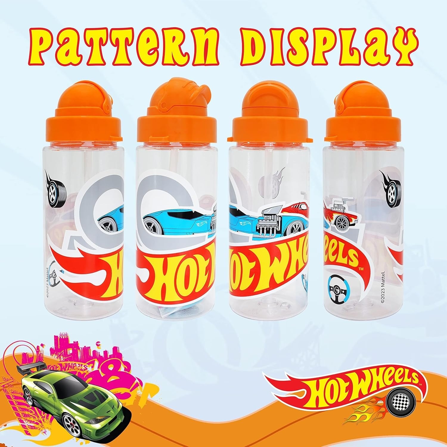 500ml Tritan Water Bottle with Strap for Children