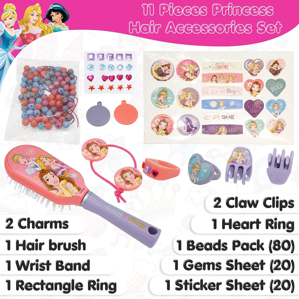 Disney Princess Hair Accessories 11 Pack