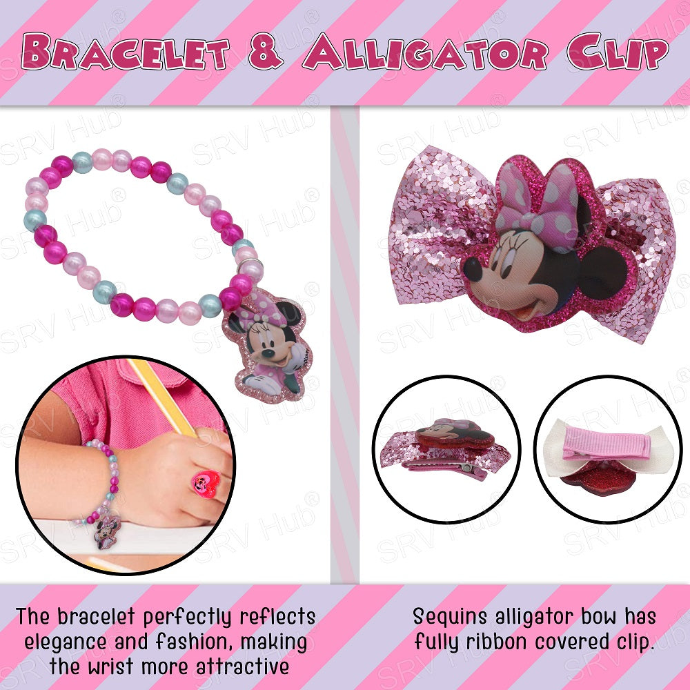 Minnie Mouse Hair Accessories 14 Pack