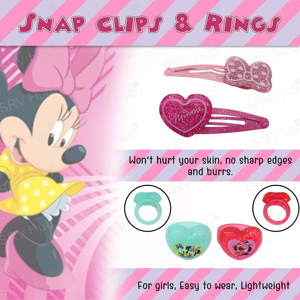 Minnie Mouse Hair Accessories 14 Pack