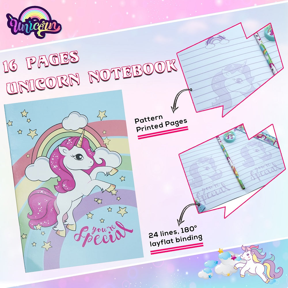 Unicorn School Set 5 Pack