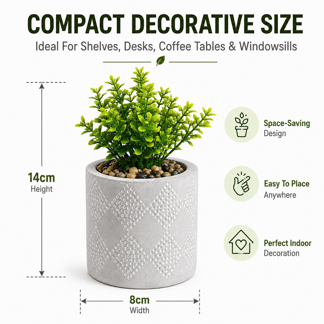 14cm Succulent Flower Pot