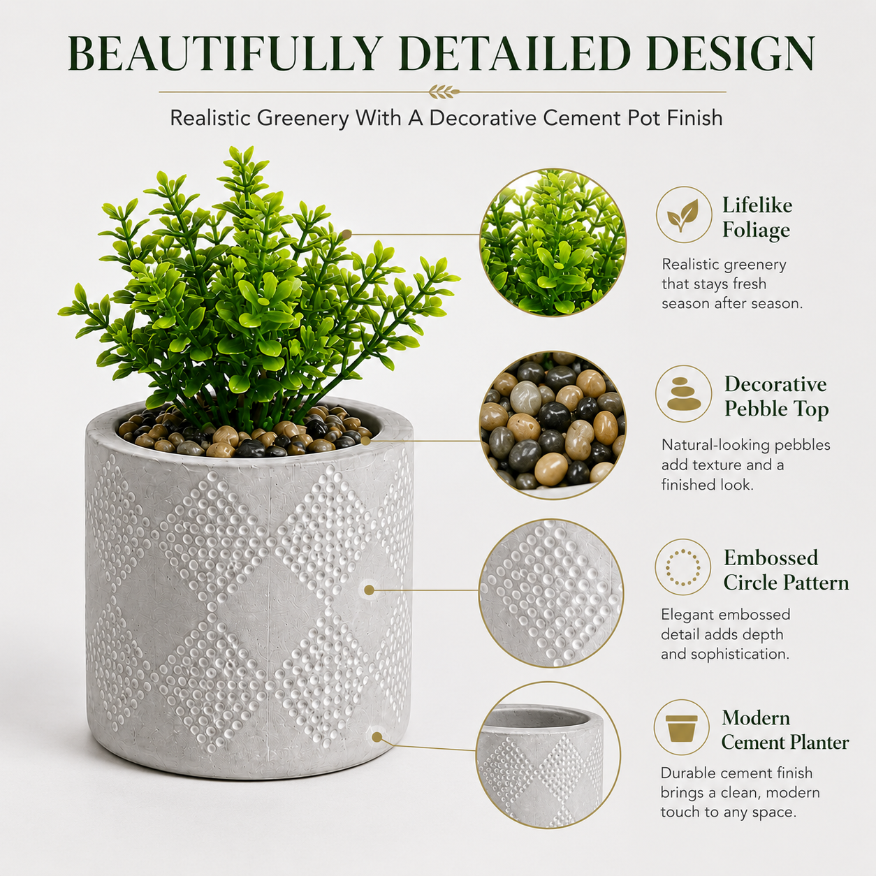 14cm Succulent Flower Pot