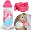 Unicorn Kids 500ml Tritan Water Bottle with Strap for Children