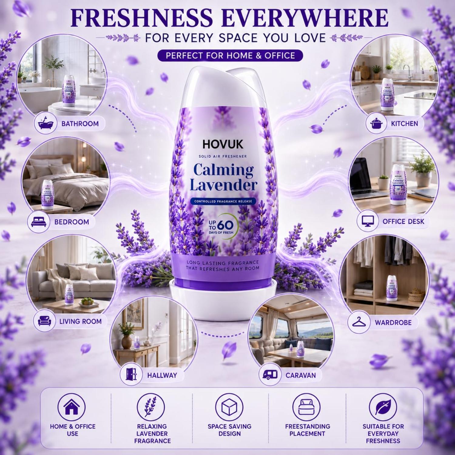 221g Gel Solid Air Fresheners