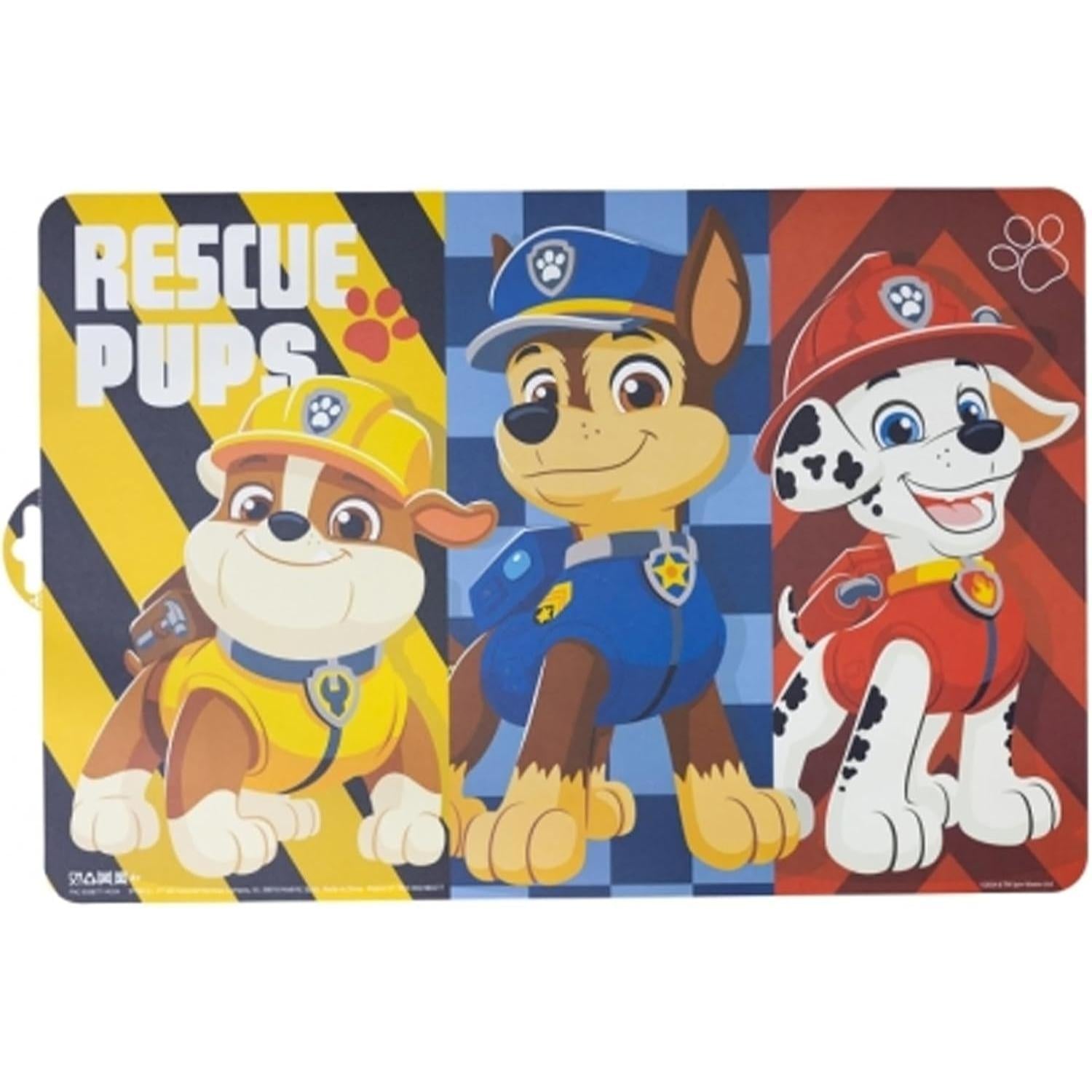 Character Kids Placemat 28.5 x 41.5cm – Durable Easy-Clean Table Mat for Mealtimes, Crafts & Activities