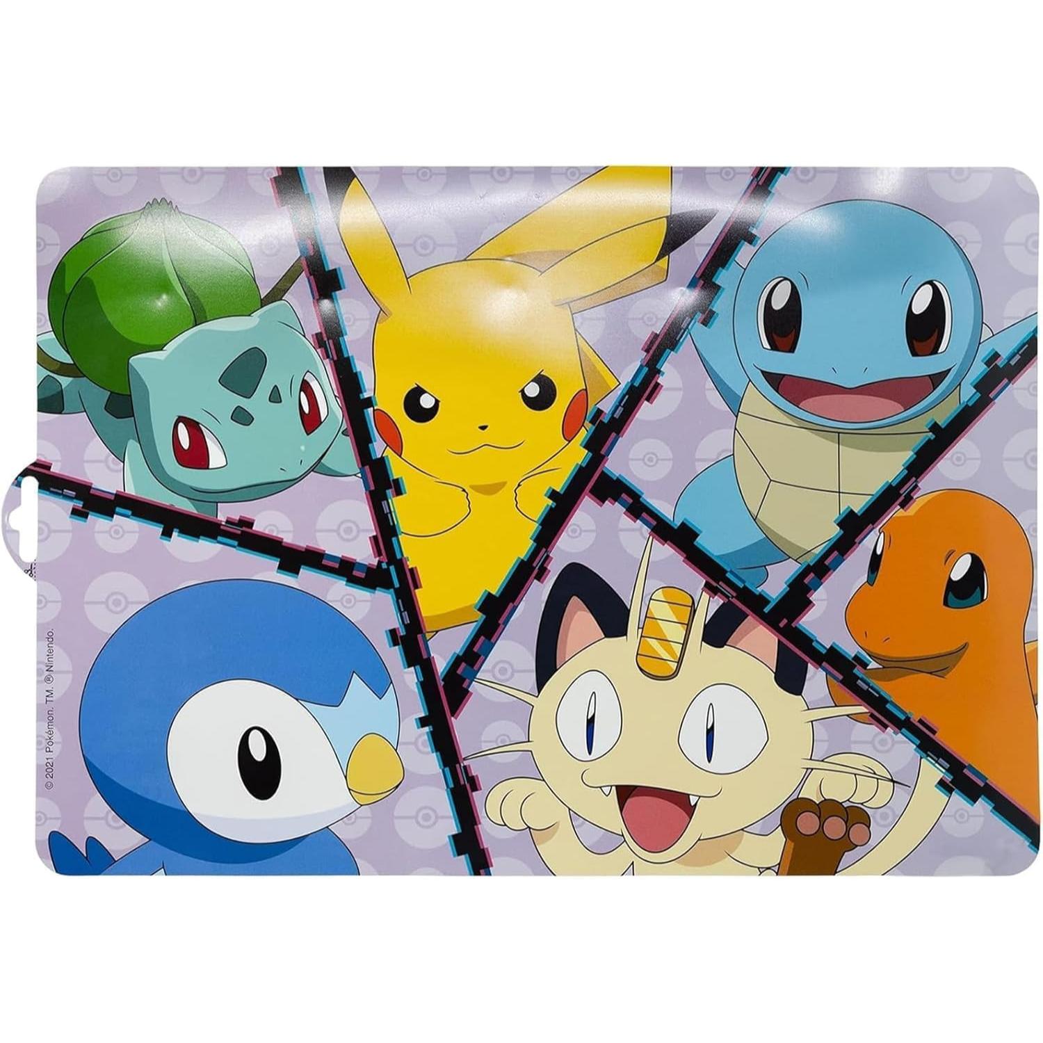 Character Kids Placemat 28.5 x 41.5cm – Durable Easy-Clean Table Mat for Mealtimes, Crafts & Activities