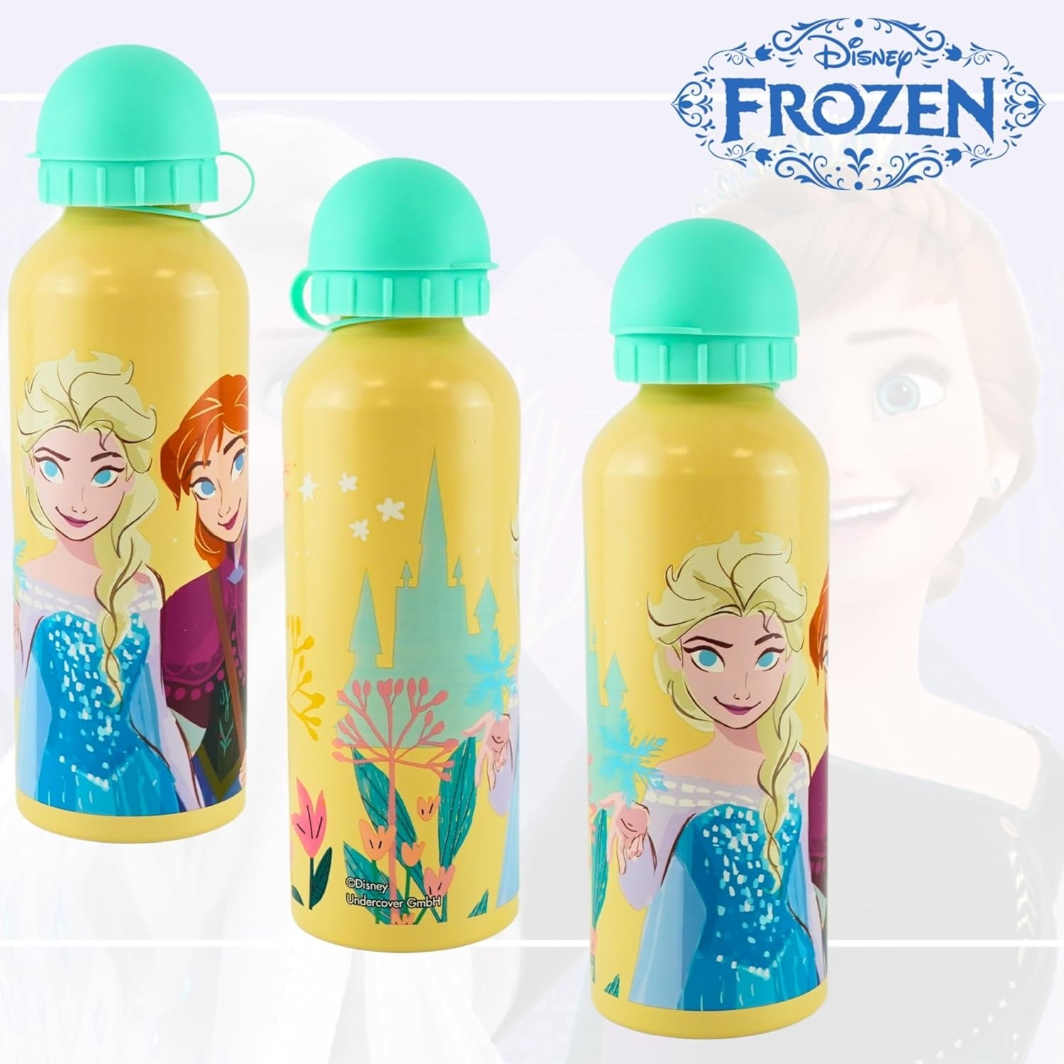 Disney Frozen Aluminium Water Bottle 500ml