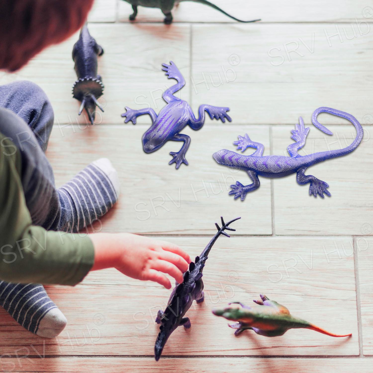28cm Stretchy Lizard Sensory Fidget Toys - 1x Random