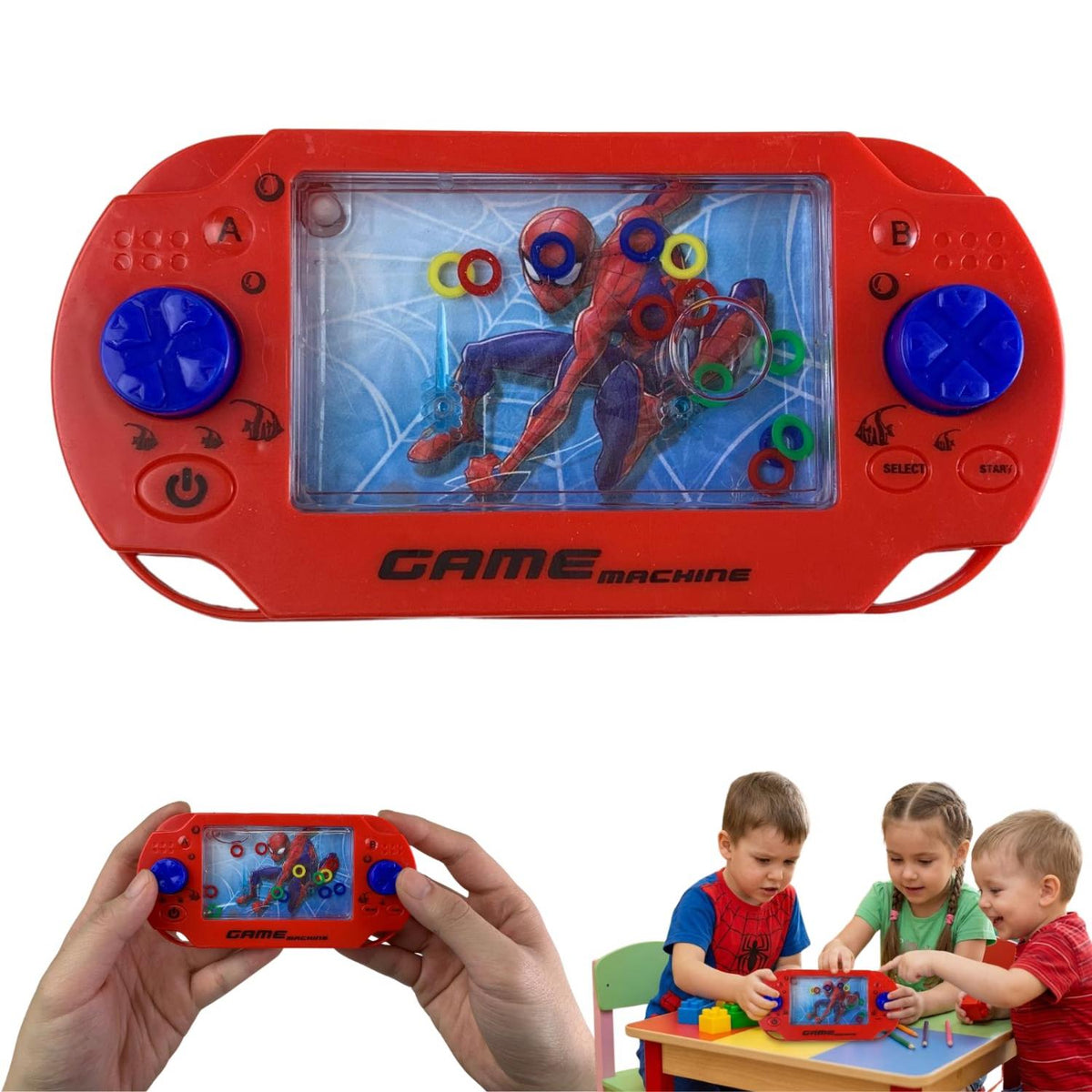 Spider-Man Kids Licensed Water Ring Game Toys