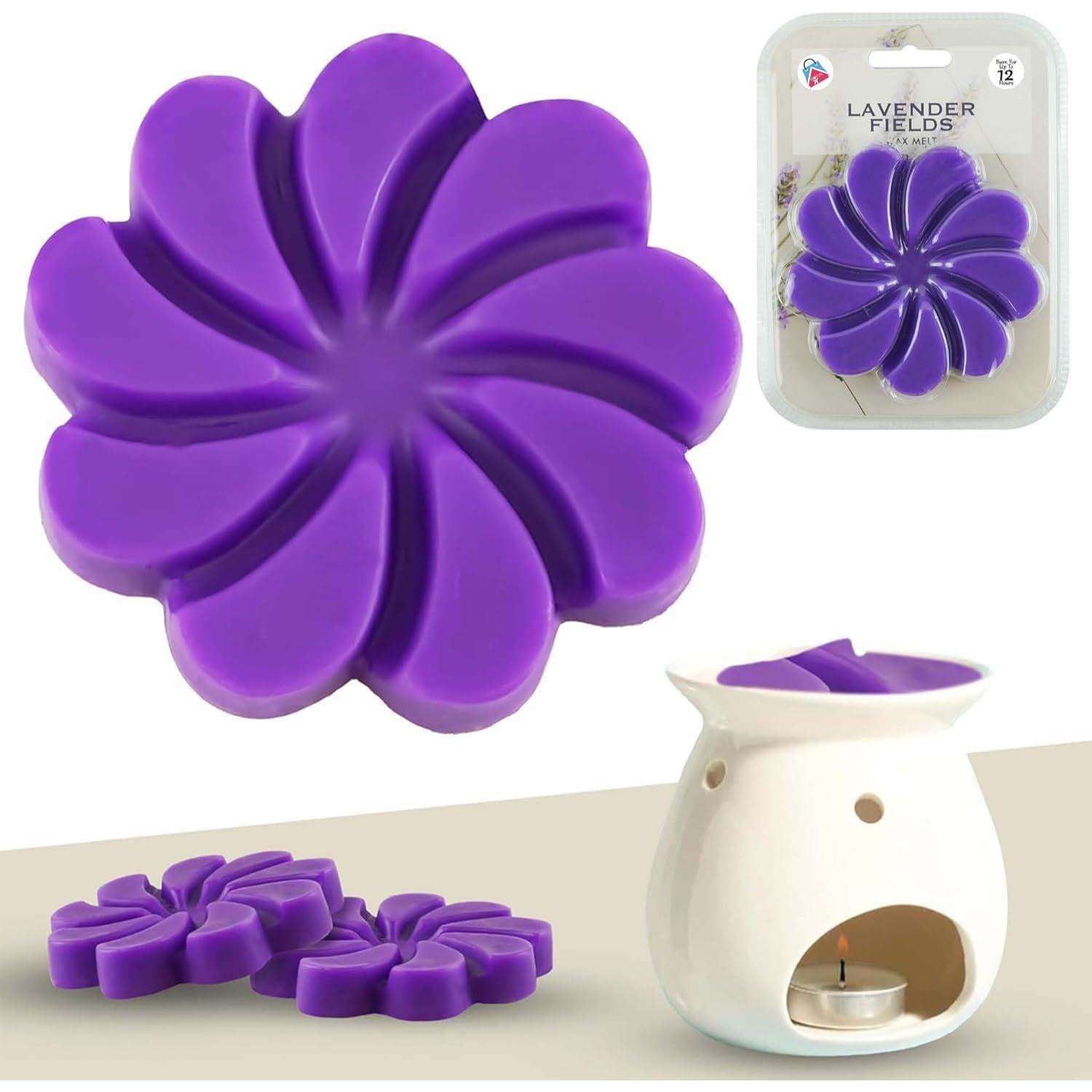 Flower Shaped Scented Soy Wax Melts 2.99oz