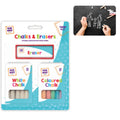 Kids Chalk and Eraser Set 24pcs
