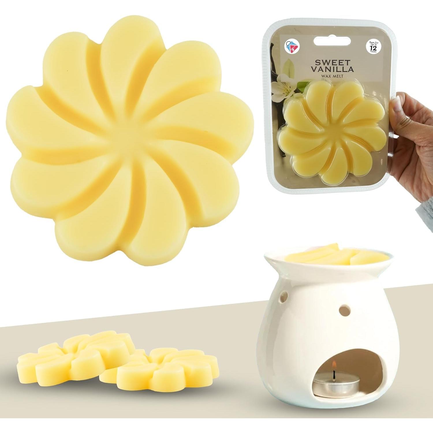 Flower Shaped Scented Soy Wax Melts 2.99oz