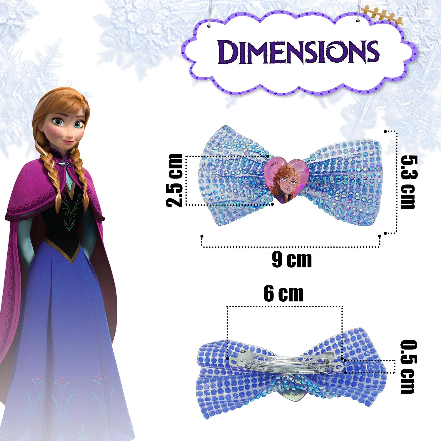 Frozen Hair Bow Clip 1pc