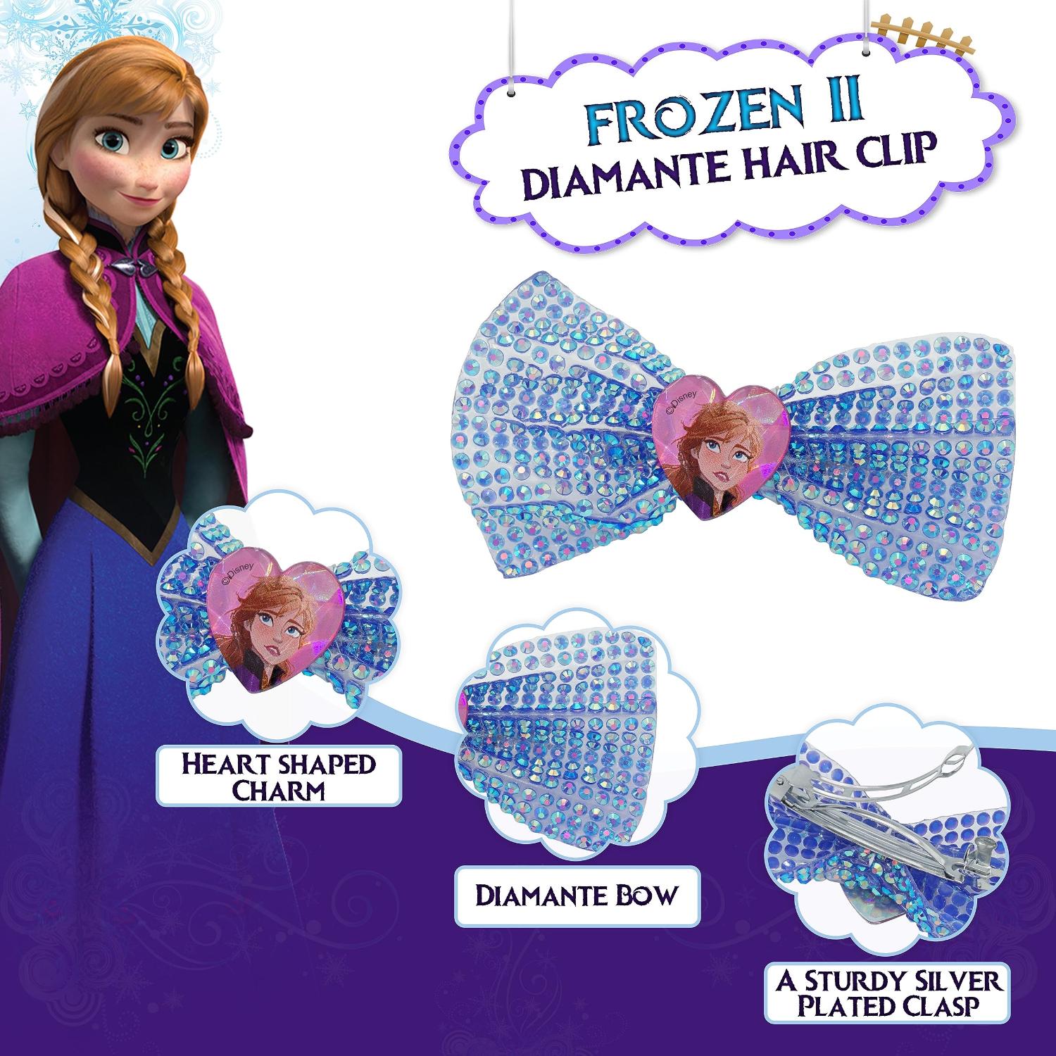 Frozen Hair Bow Clip 1pc